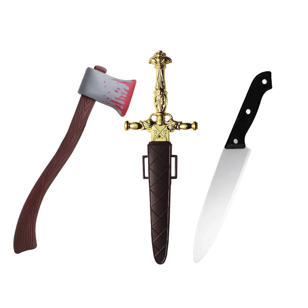 Daggers, axes and knives 