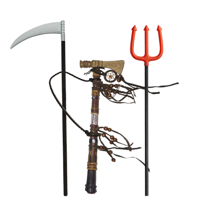 Drietand, speer & zeis