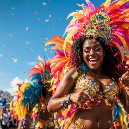 Zomercarnaval Rotterdam kostuum - tropische neon verkleedkleding