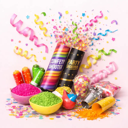Collection image for: Confetti, Serpentines & Shooters