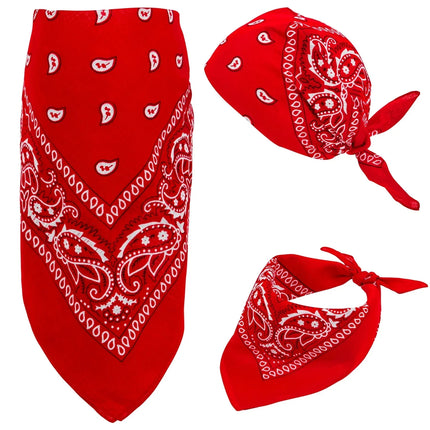 Bandanas, boa's & polsbandjes