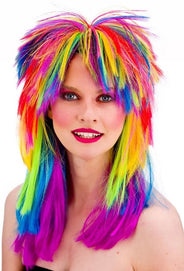 Rainbow wig