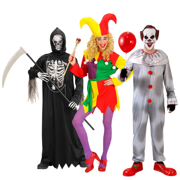 Clowns, Jokers & Grim Reaper