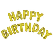 Letter balloons