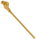Egyptische accessoires goudkleurige farao scepter van 48 cm