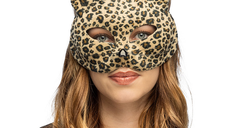 Halfmasker Feline Multikleur