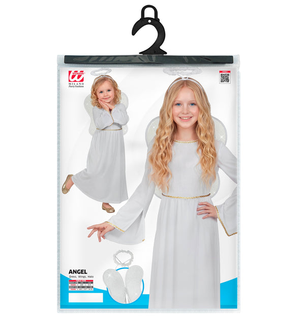 Engel jurk voor meisjes totaalbeeld – verkleedkleding