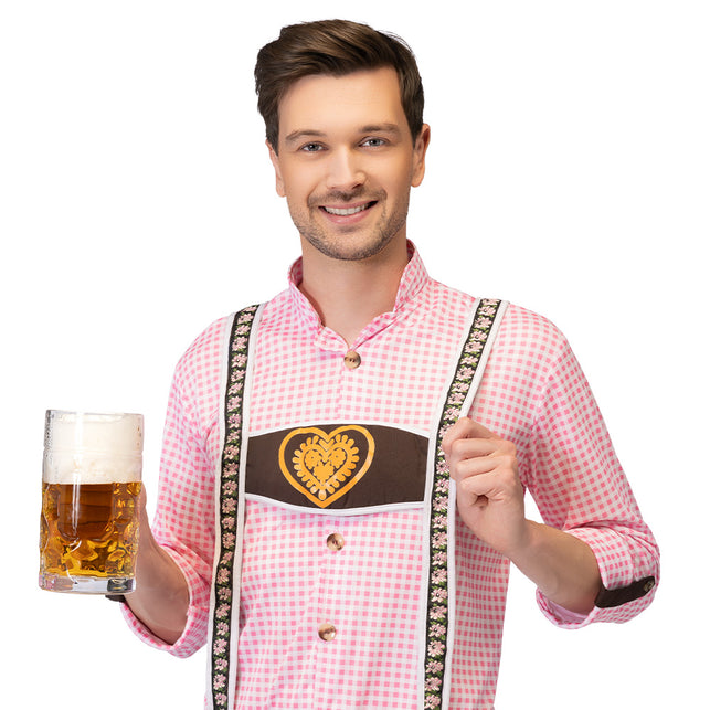Glazen bierpul XXL 1 liter — foto 3