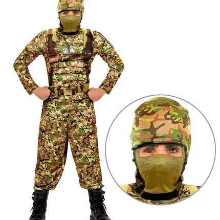 Combat soldaat kostuum Finn kinderen — foto 3