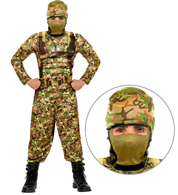 Combat soldaat kostuum Finn kinderen — foto 3