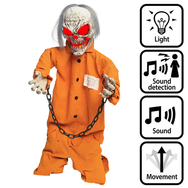 Staande decoratie Death prisoner 100 cm Halloween
