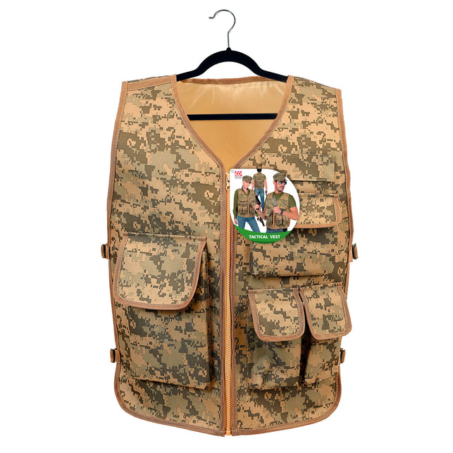 Camouflage tactisch gilet met zakken dames en heren — foto 3