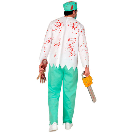 Zombie dokter jas voor heren — foto 5