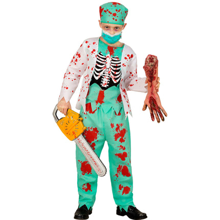 Zombie dokter jas voor jongens — foto 3