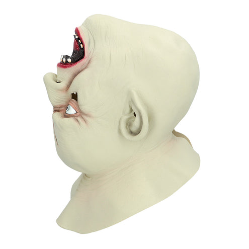 Latex hoofdmasker Balthazar met omgedraaid gezicht heren — foto 3