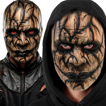 Masker venom voor heren achterkant – verkleedkleding