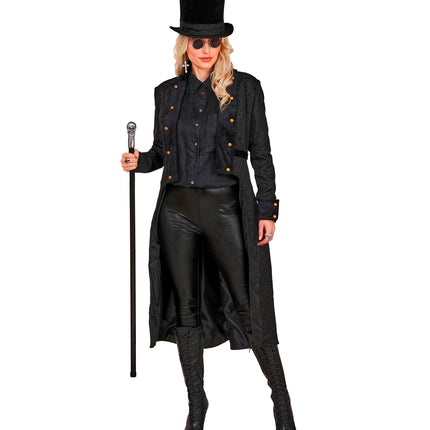 Victorian jas voor dames achterkant – kostuums