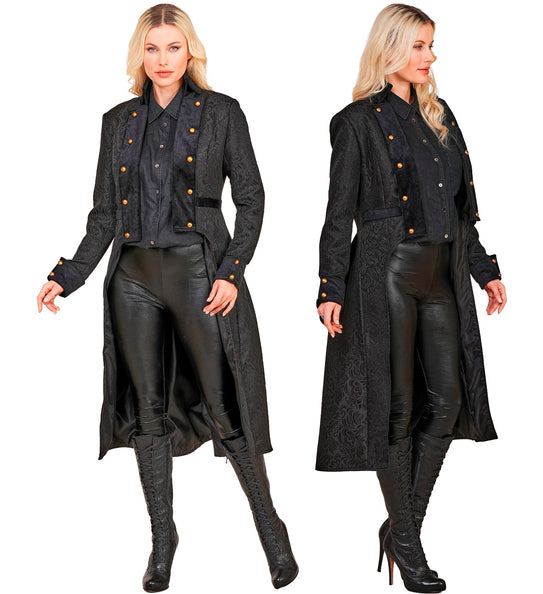 Victorian jas voor dames totaalbeeld – kostuums