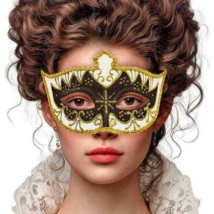 Oogmasker venetiaans voor dames sfeerbeeld – oogmaskers
