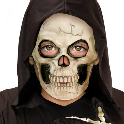 Schedel masker kunststof voor jongens sfeerbeeld – maskers