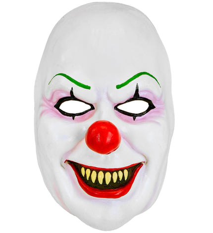 Masker boze clowns latex vooraanzicht – maskers
