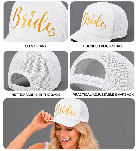Pet bruids voor dames totaalbeeld – hoeden