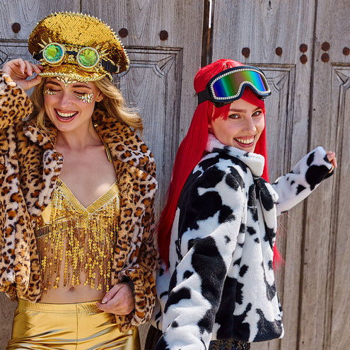 Pet Galactic festival met partybril goud — foto 8