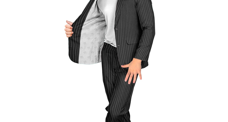 Gangster kostuum Tony kind - maffia verkleedpak met colbert en broek voor carnaval
