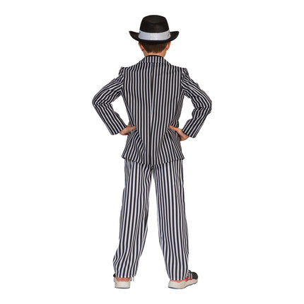 Gangster pak Geoff kinderenn jaren 20 achterkant – carnaval outfit