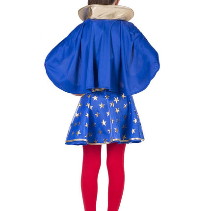 Super Power pak Margit meisje achterkant – carnaval outfit