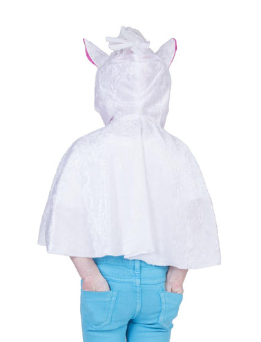 Unicorn Regenboog cape kinderen achterkant – carnaval outfit