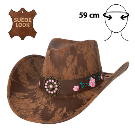 Cowboyhoed Bloom bloemen detail