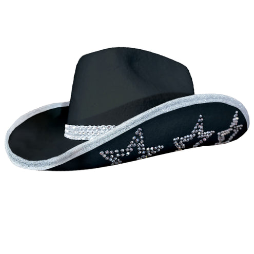 Cowboyhoed strass detail