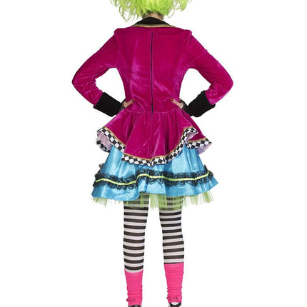 Mad Hatter pak dames achterkant – carnaval outfit