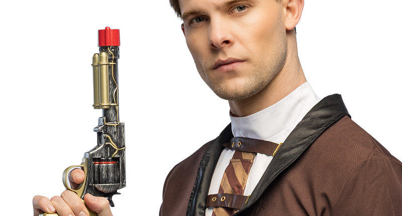 Speelgoedpistool Steamcarbine 30 cm steampunk