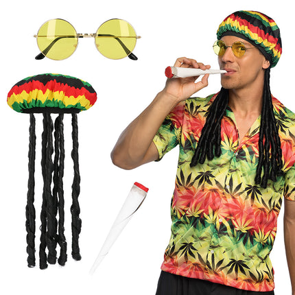Set Rasta accessoires reggae Jamaica