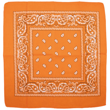 Zakdoek oranje 50 x 50 cm — foto 2