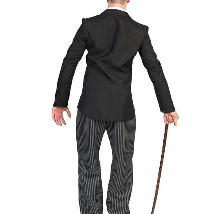 Charlie Chaplin kostuum achterkant – carnaval outfit