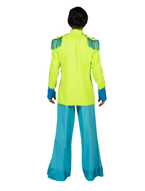 Beatles Jas in groen achterkant – carnaval outfit