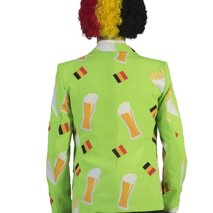 Belgische frites verkleed jas zijaanzicht – verkleedkleding