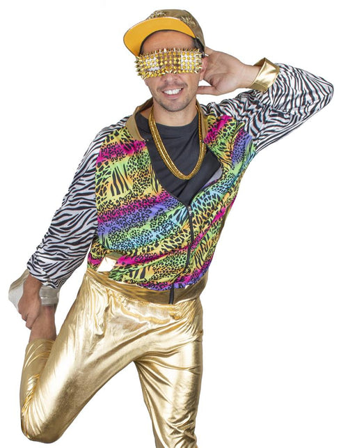 Fout disco jasje Urban zijaanzicht – verkleedkleding