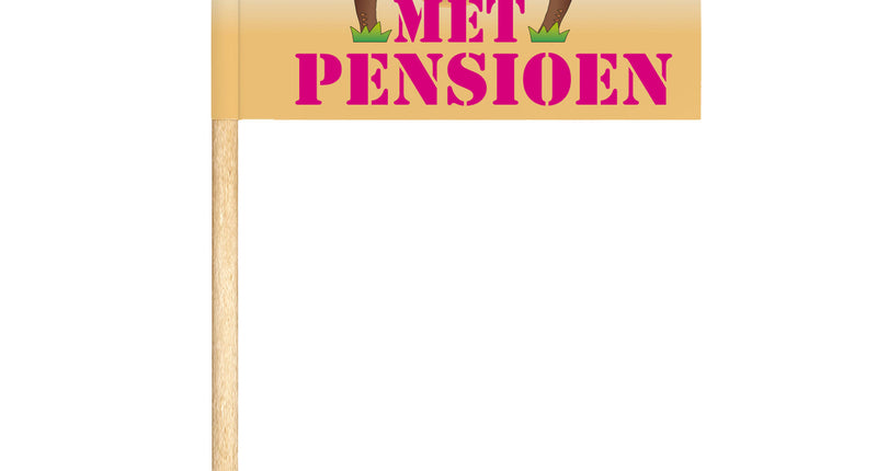 24 Cocktailprikkers 'Met Pensioen'
