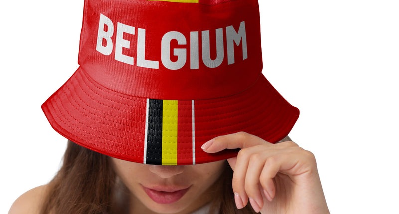 Vissershoedje Belgie supporter