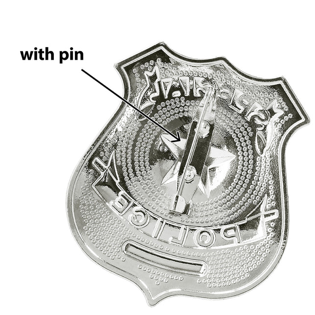 Metalen badge Special police gedragen