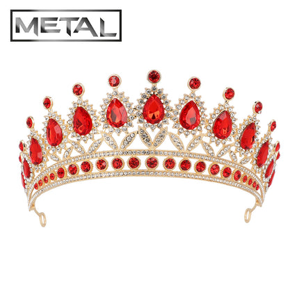 Tiara Royal Christina goud detail