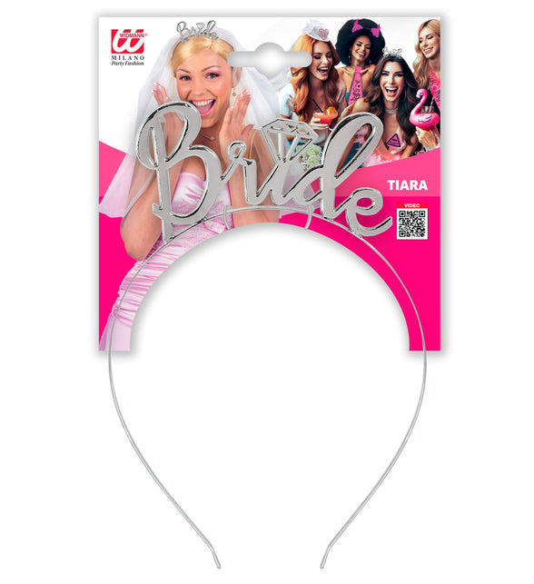 Bruids tiara voor dames zijaanzicht – accessoires