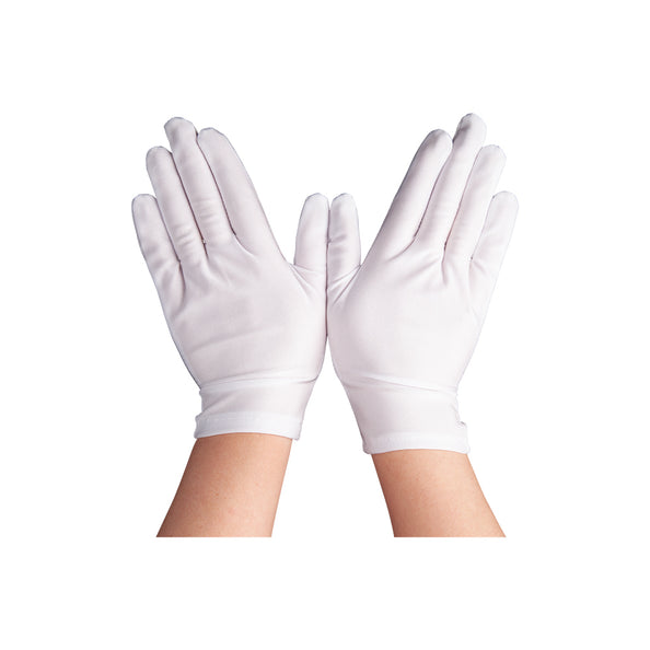 Korte dames handschoenen wit Lini