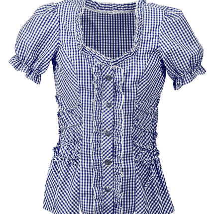 Geruite blouse Katja — foto 4