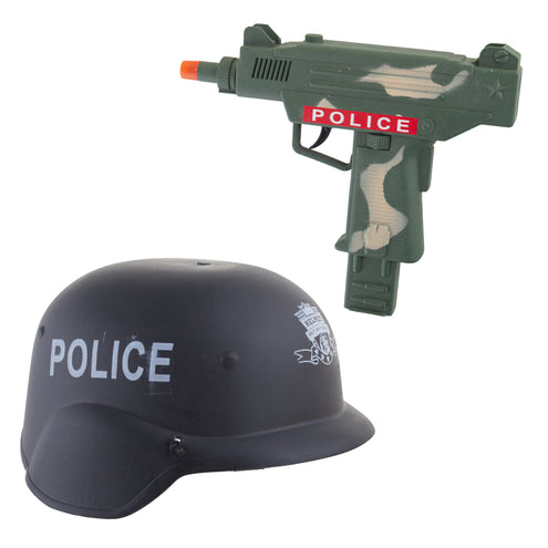 Politie helm met uzi kind — foto 2
