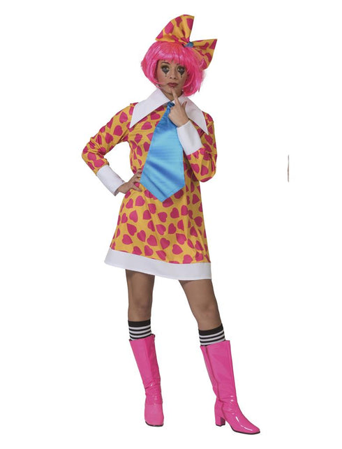 Clown kostuum  Ciolina dames